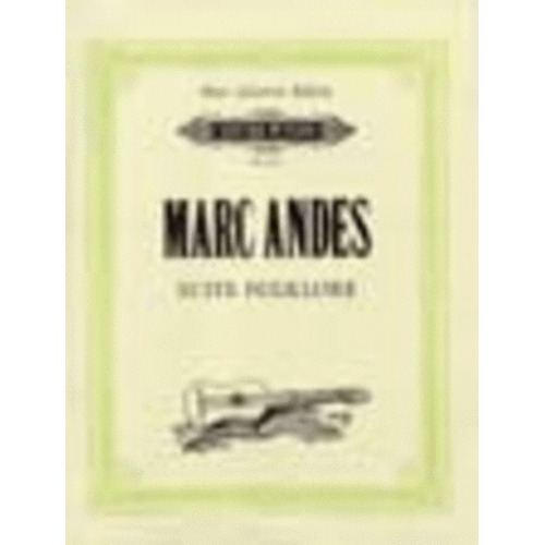 Andes - Suite Folklore For Guitar (Softcover Book)