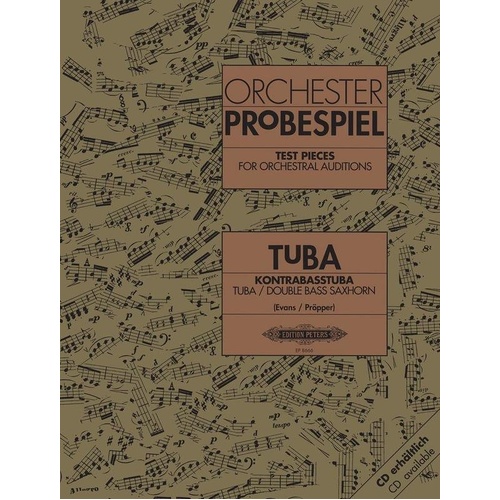 Test Pieces for Orchestral Auditions - Tuba