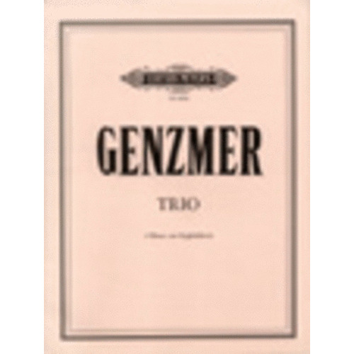 Trio For 2 Oboes And Cor Anglais (Set Of Parts) Book