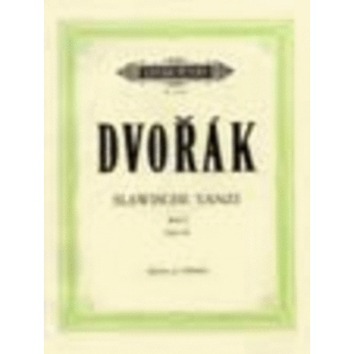 Slavonic Dances Op 46 Ed Eberhardt (Softcover Book)