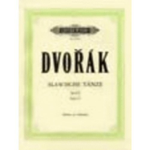 Slavonic Dances Op 72 Ed Eberhardt (Softcover Book)