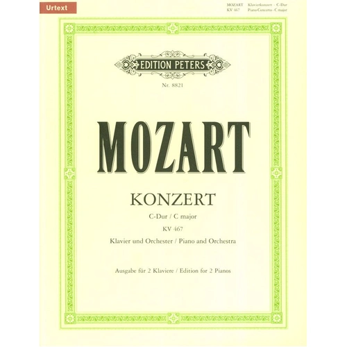 Mozart - Piano Concerto No 21 C Major K 467 for 2 Pianos 4 Hands