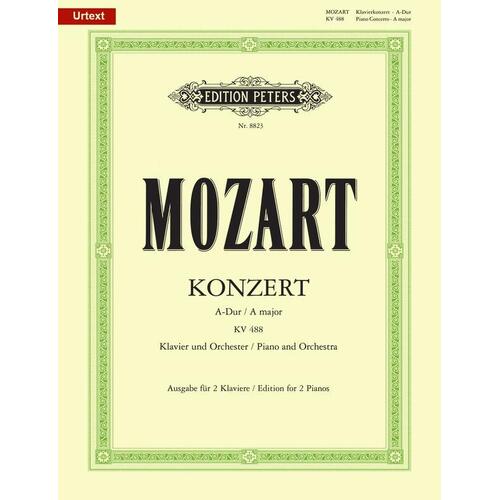 Concerto K 488 A 2P 4H Urtext Ed Wolff Zacharias (Softcover Book)