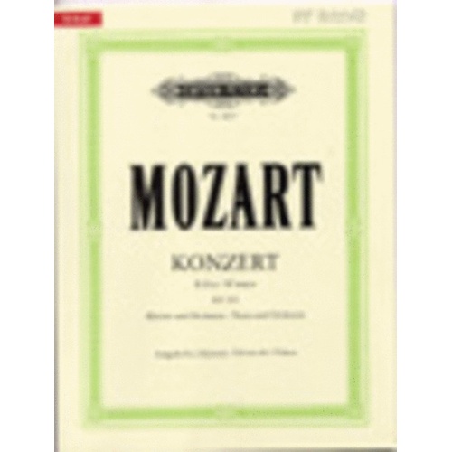 Mozart - Concerto No 27 B Flat K 595 2P 4H (Softcover Book)