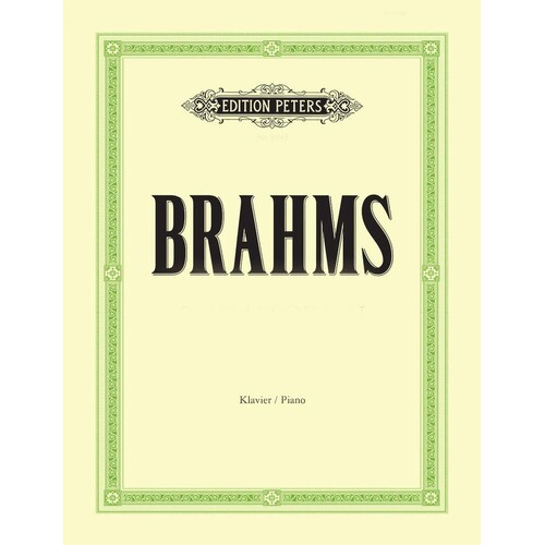 Brahms - 7 Fantasias Op 116 (Softcover Book)