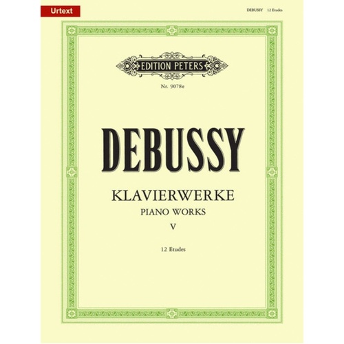 Etudes 12 Book 1 And 2 Comp Ed Klemm Urtext (Softcover Book)