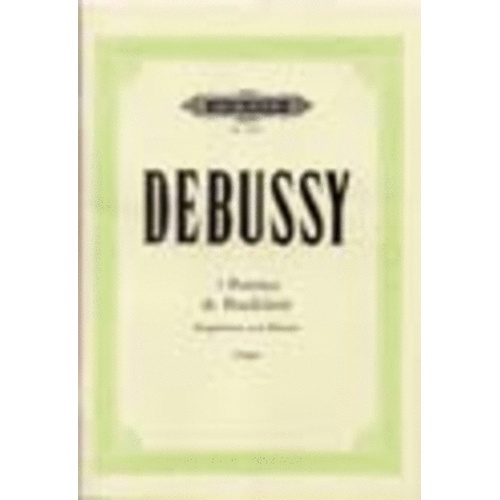 Debussy - 5 Poemes De Baudelaire Voice/Piano (Softcover Book)