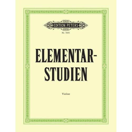 Peters Violin School Elementary Studies (Softcover Book)