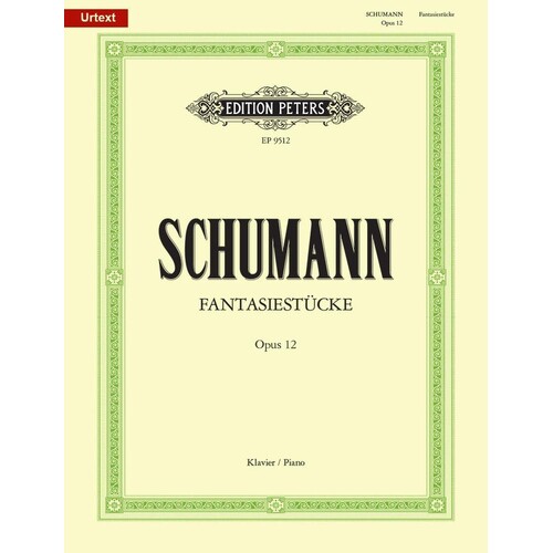 Schumann - Fantasiestucke Op 12 (Softcover Book)