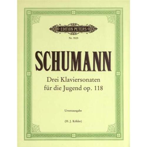 Sonatas For The Young 3 Op 118 (Softcover Book)