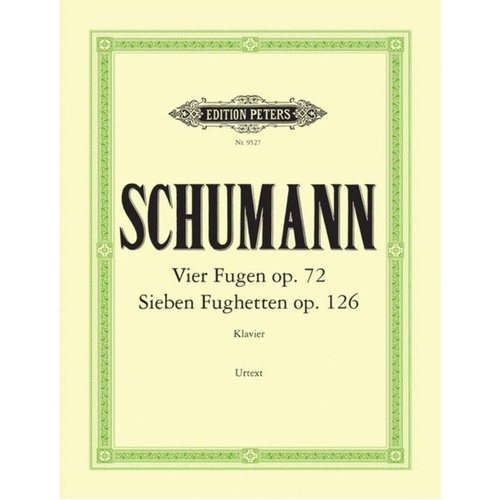 Fugues 4 Op 72 Fughettas 7 Op 126 (Softcover Book)