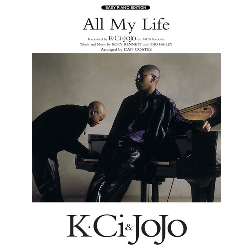 All My Life Piano Sheet Music
