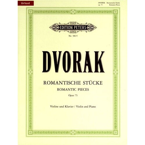 Romantic Pieces Op 75 Violin/Piano (Softcover Book)