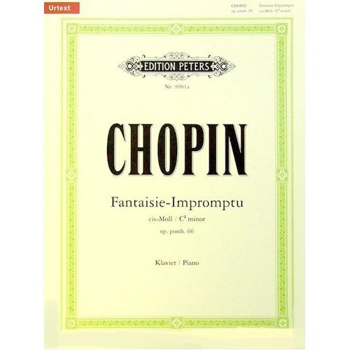 Fantasy Impromptu Op 66 C Sharp Minor Urtext Edition for Piano