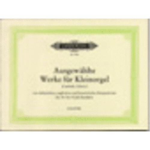 Selected Works For Small Organ Urtext (Softcover Book)