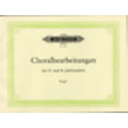 Chorale Preludes 120 Of 17Th And 18Th Centuries (Softcover Book)
