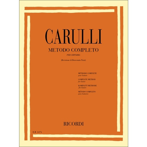 Complete Method For Guitar Op 241 Book