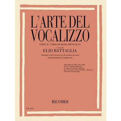 Battaglia - Larte Del Vocalizzo Part 2 Book