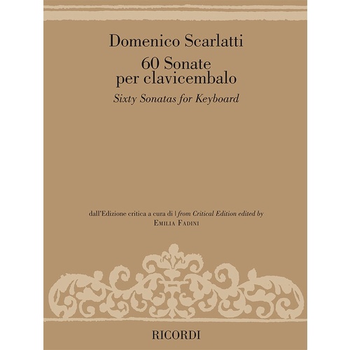 Scarlatti - 60 Sonatas For Harpsichord Book