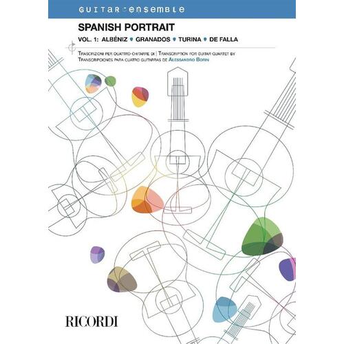 Spanish Portrait Vol 1 Guitar Ensemble Score/Parts