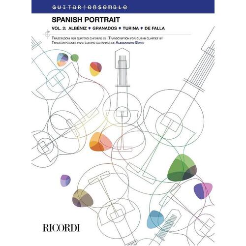 Spanish Portrait Vol 2 Guitar Ensemble Score/Parts