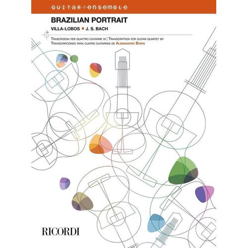 Brazilian Portrait Guitar Ensemble Score/Parts