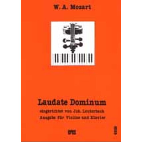 Laudate Dominum Violin/Piano Book