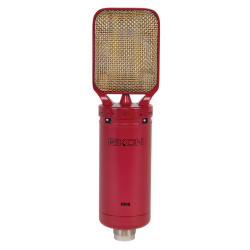 Eikon RM8 Ribbon Microphone with Shockmount, Windscreen Filter, and Aluminum Case