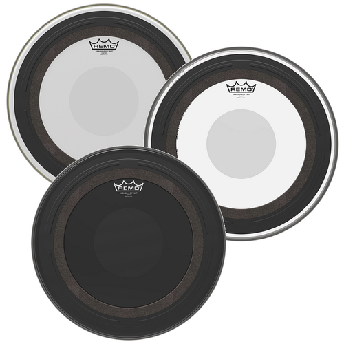 Remo Ambassador Series SMT Tom Heads 16" Ebony