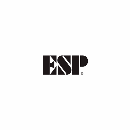 ESP Leather Top Webbing Backing Guitar Strap
