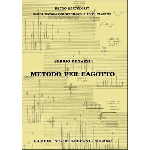 Penazzi - Method For Bassoon (Softcover Book)