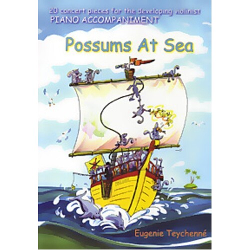 Possums At Sea Piano Accompaniment Book