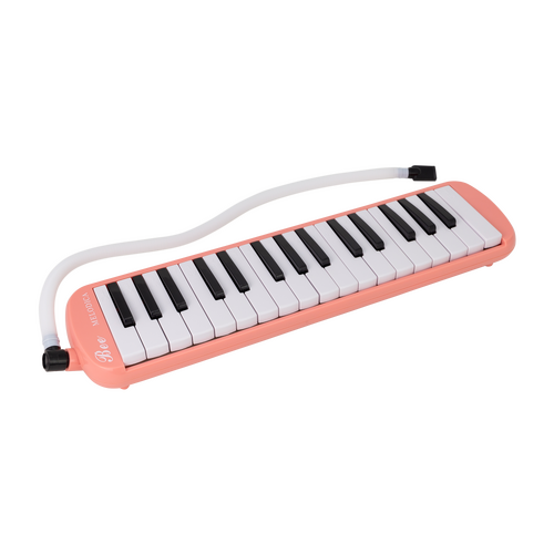 East Top 32-Key Professional Pink Melodica with Mouthpiece, Tube, Bag and Manual