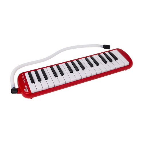 East Top 32-Key Red Mouth Melodica with Bag and Accessories