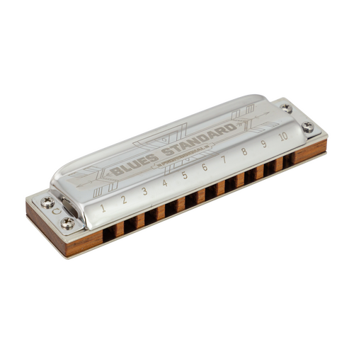 East Top PRO10 10 Hole Blues Harmonica in C