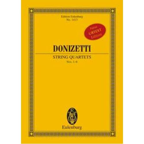 String Quartets Nos 1 - 6 Miniature Score Book