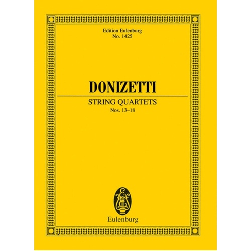 String Quartets Nos 13 - 18 Book