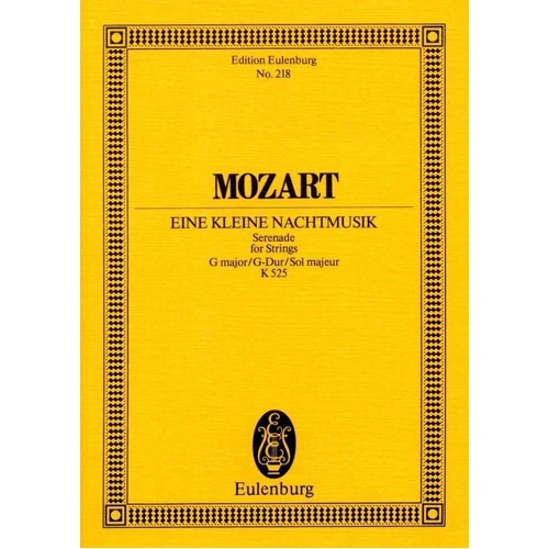 Little Night Music K 525 Urtext Edition by Ernst Eulenburg & Co. GmbH, 1 Page