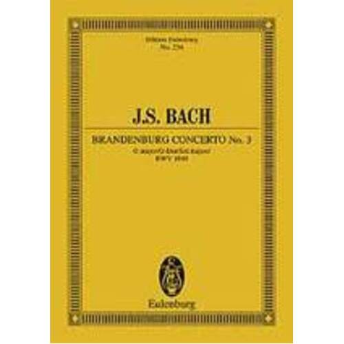 Brandenburg Concerto No 3 G Eul 254