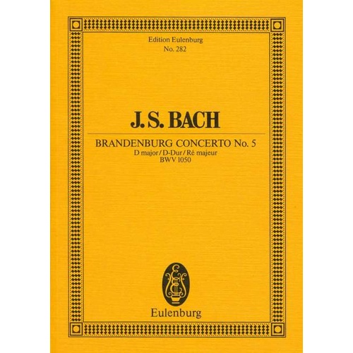 Brandenburg Concerto No 5 D