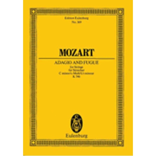 Adagio And Fugue K 546 C Min 2 Piano Version K 426 Book