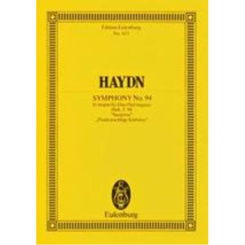 Haydn - Symphony No 94 G Surprise Study Score Book