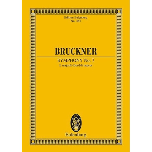 Symphony No 7 E Eul 465 Book