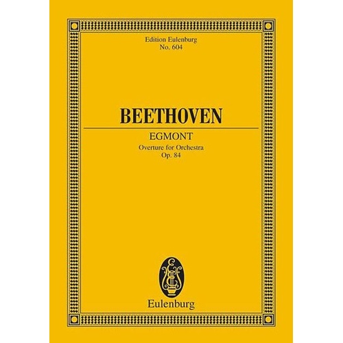 Egmont Overture Op 84 Book