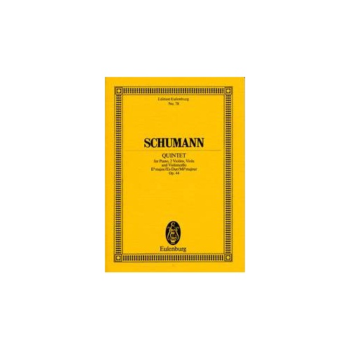 Schumann Piano Quintet in Eb Major Op. 44 Study Score