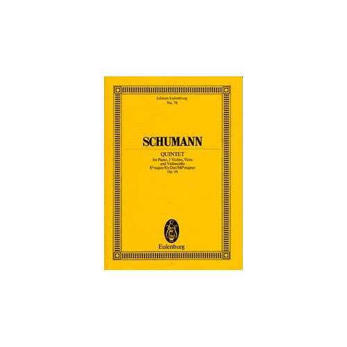 Schumann Piano Quintet in Eb Major Op. 44 Study Score