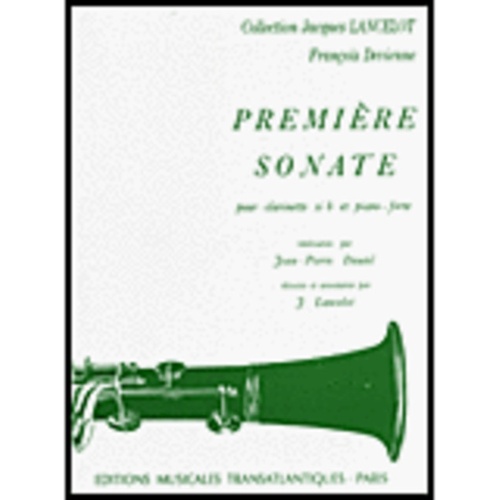 Premiere Sonate Clarinet Book