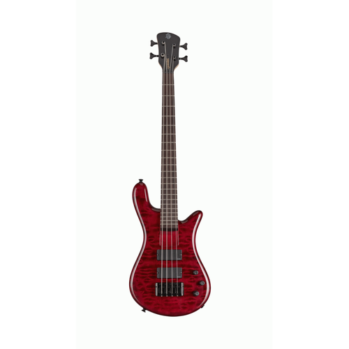 Spector Euro 4 Bantam Short Scale Bass Guitar - Black Cherry