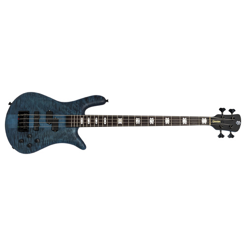 Spector Euro 4 LX 4 String Electric Bass Guitar Blue Black Matte