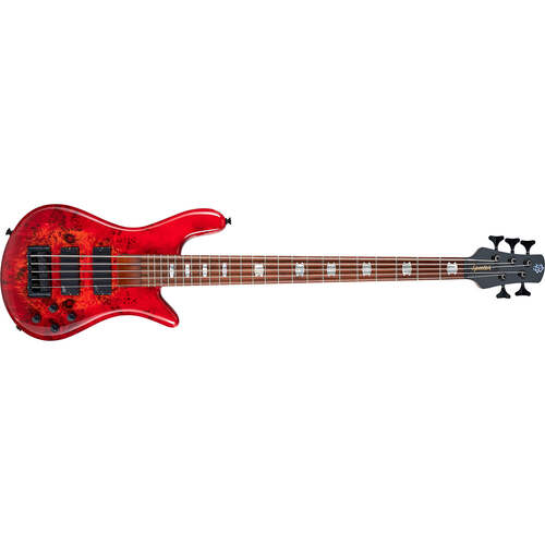 Spector EUROBOLT 5 Bass Guitar 5-String Inferno Red w/ Aguilar - EUROBOLT5INRD